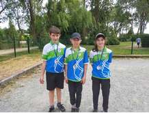 Triplette Cadet 2022 - Teddy et alyssa tino de Blain